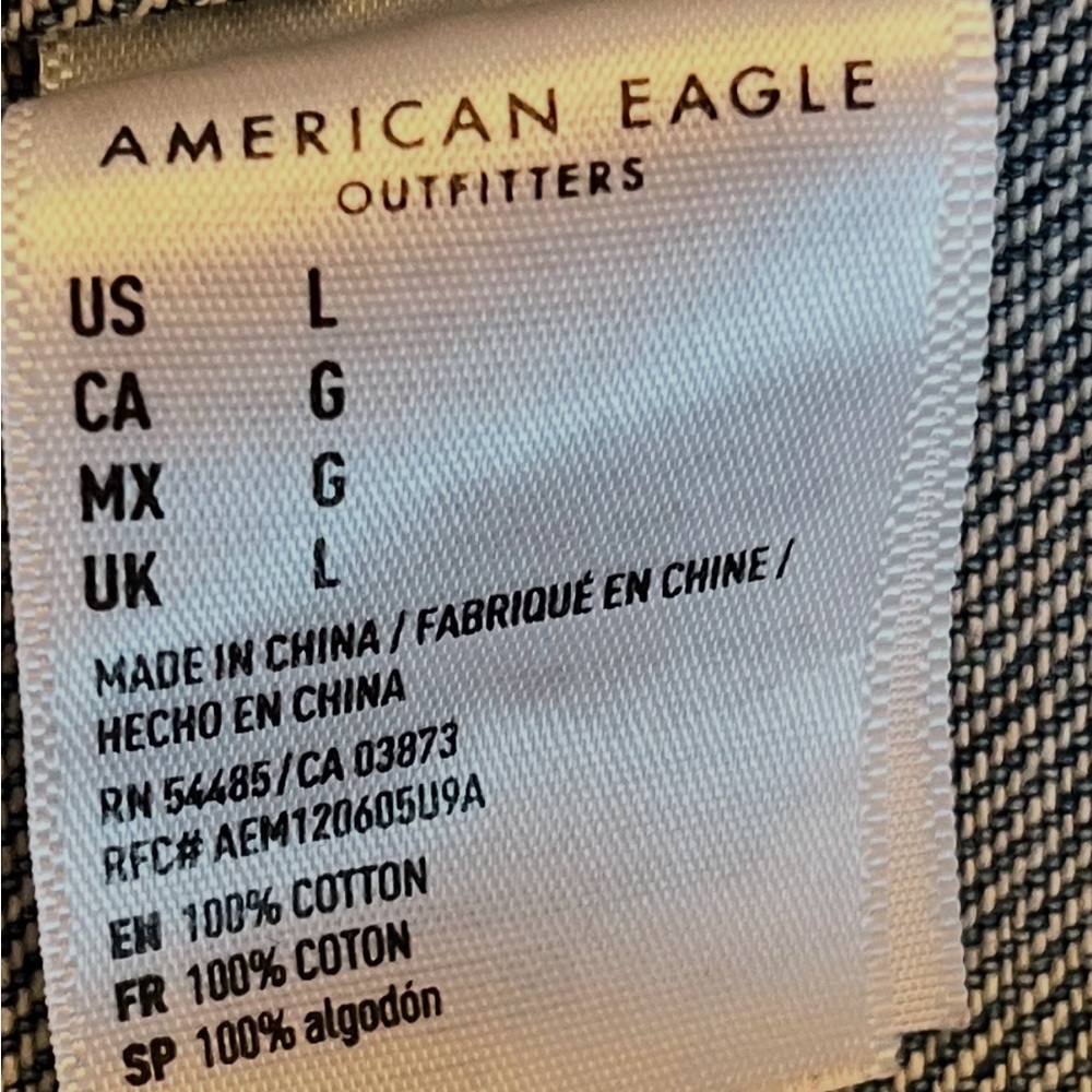 American Eagle Outfitters Men's Blue Denim Jacket - Picture 3 of 3